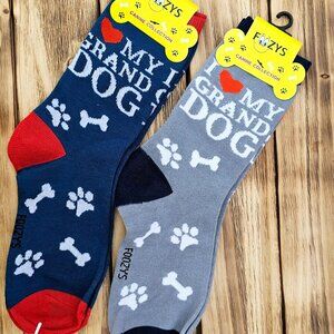 Unisex Canine Foozys Socks - I love my grand dog